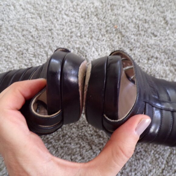 Prada black leather heels 36 - Picture 7 of 9